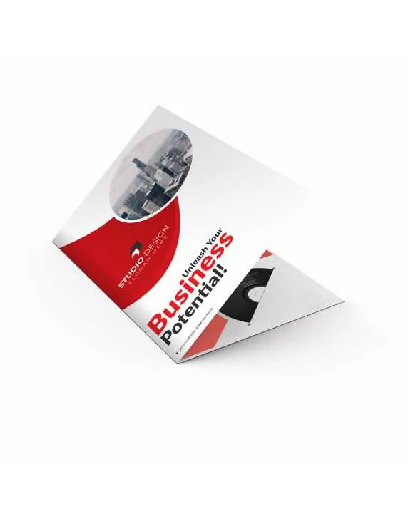 folder with business card holder