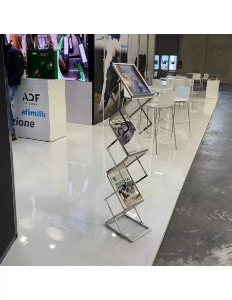 porta volantini da terra porta volantini da terra