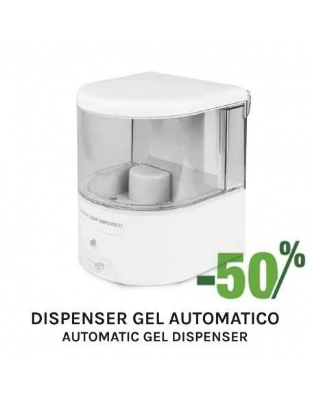dispenser gel igienizzante automatico da parete