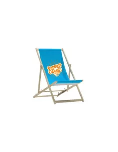Advertising deckchair