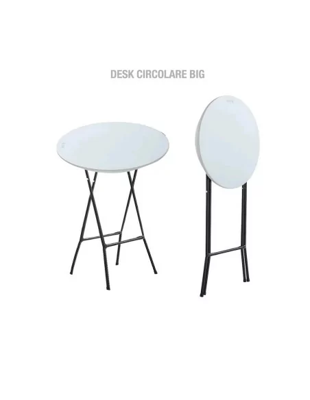 Small circular desk discount