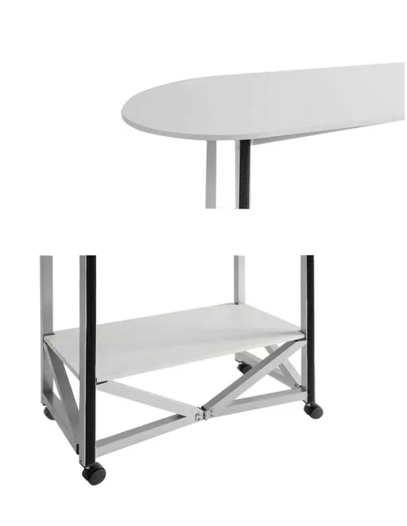 Oval desk