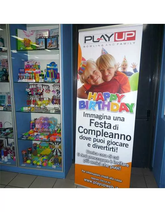 Espositori pubblicitari autoportanti