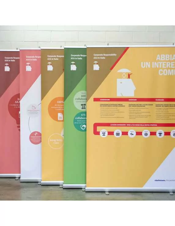 Roll-up di grandi dimensioni Roll-up di grandi dimensioni