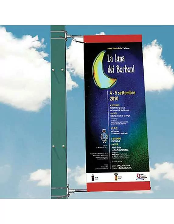 Insegna pubblicitaria con stampa personalizzata Insegna pubblicitaria con stampa personalizzata