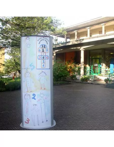 totem trifacciali personalizzati