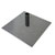 square metal base