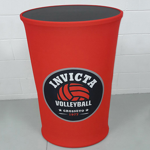 Banchetto promozionale per eventi sportivi