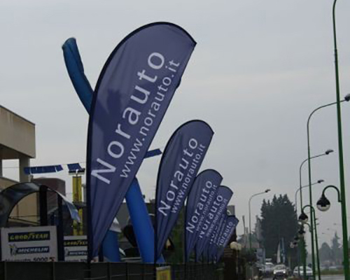 Bandiere per concessionarie auto