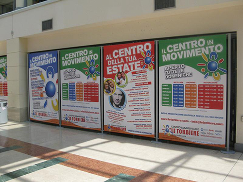 Espositore banner display