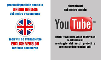 Nuovo e commerce inglese - Visita il nostro canale Youtube
