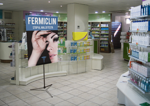 Espositore per farmacie