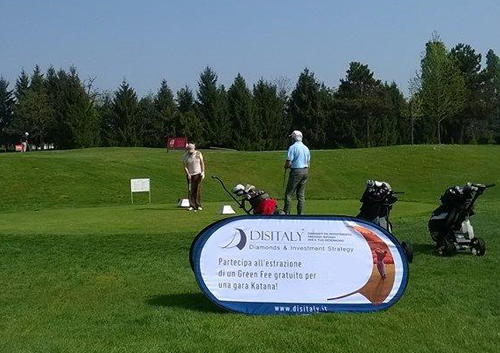 Espositore Flexo per campi da golf