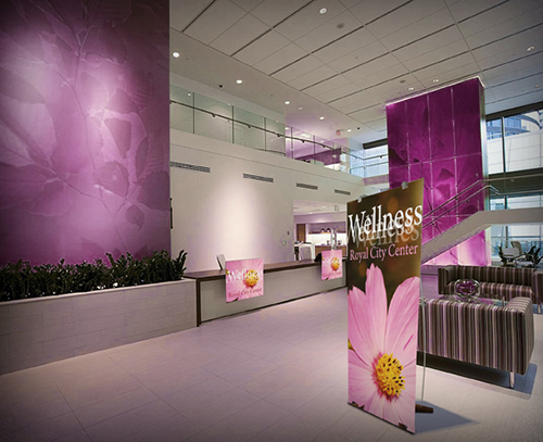 Espositore per hotel Xstand