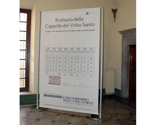 DNA Banner Display fondale grafico