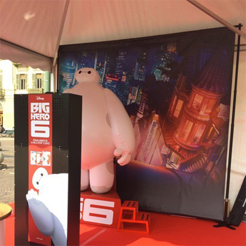 Fondale grafico promozionale per film