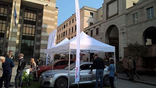 Espositori per eventi all'aperto