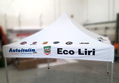 Gazebo per concessionarie