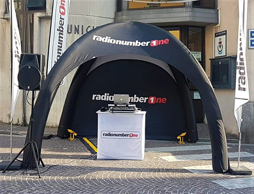 Gazebo gonfiabile