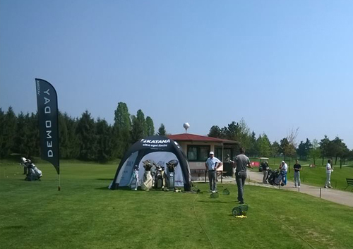 Gazebo Gonfiabile presso Golf Club Milano