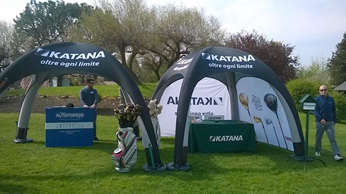 Gazebo Gonfiabile a Golf Club Monticello