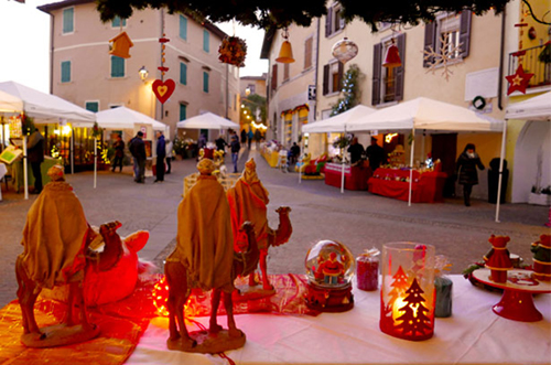 Gazebo per mercatini natalizi