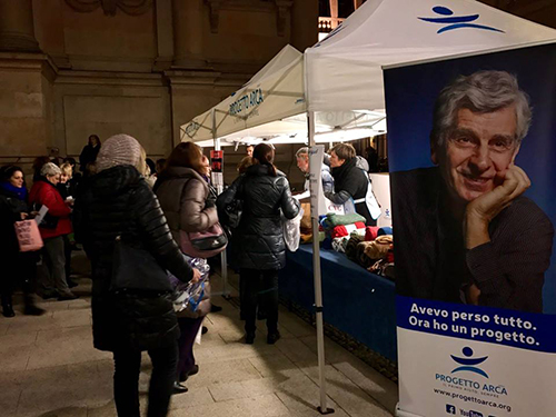 Gazebo per manifestazioni all'aperto
