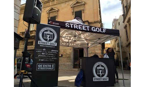 Gazebo per allestimenti all'aperto