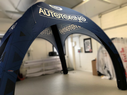 Gazebo Gonfiabile personalizzato
