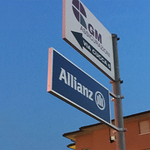 Insegna da palo