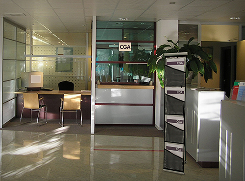 Espositore porta depliant per uffici