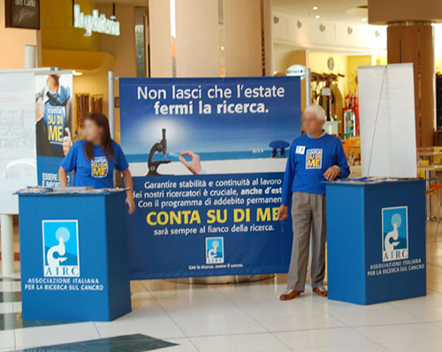 Stand per eventi informativi