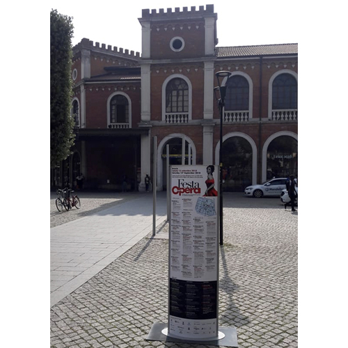 Totem pubblicitari per eventi